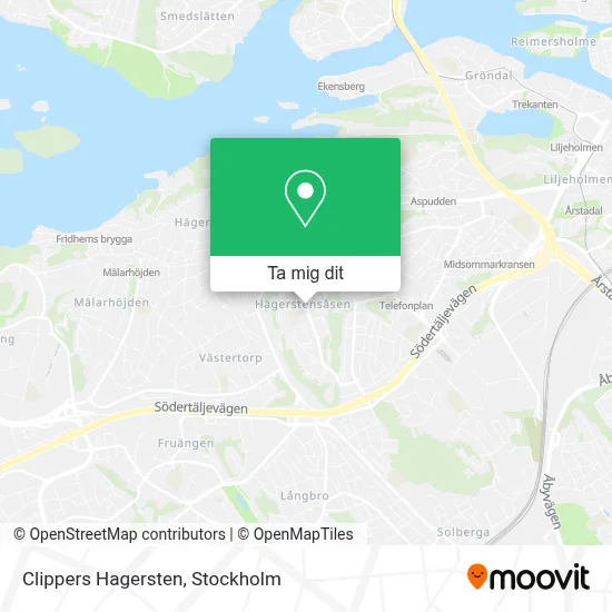 Clippers Hagersten karta