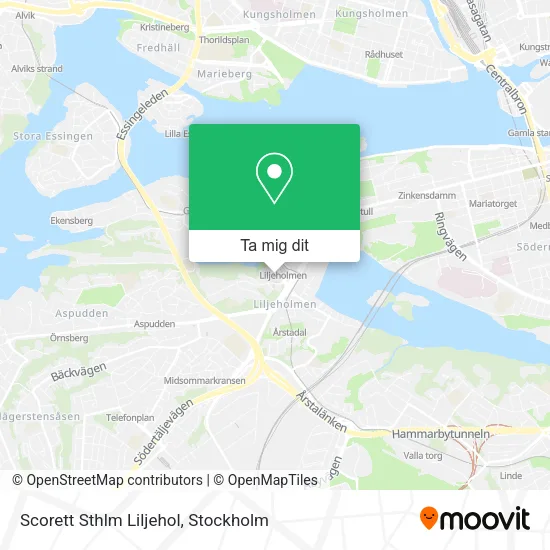 Scorett Sthlm Liljehol karta