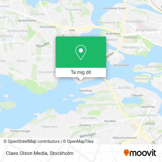 Claes Olson Media karta