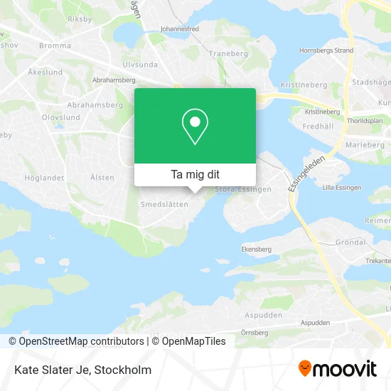 Kate Slater Je karta