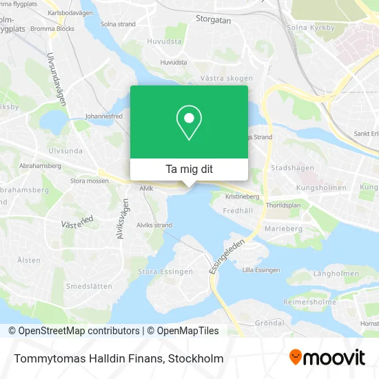 Tommytomas Halldin Finans karta