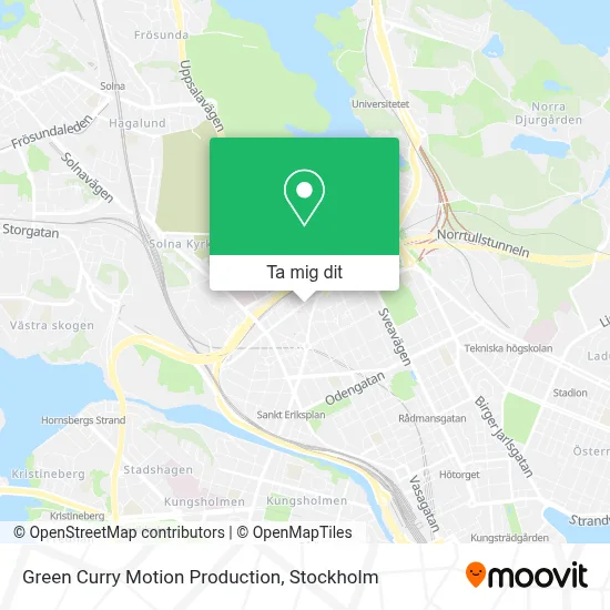 Green Curry Motion Production karta