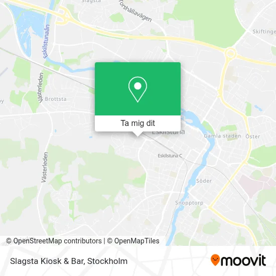 Slagsta Kiosk & Bar karta