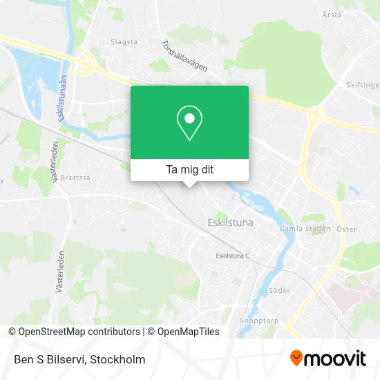 Ben S Bilservi karta
