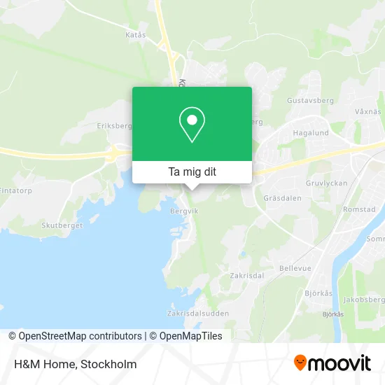 H&M Home karta