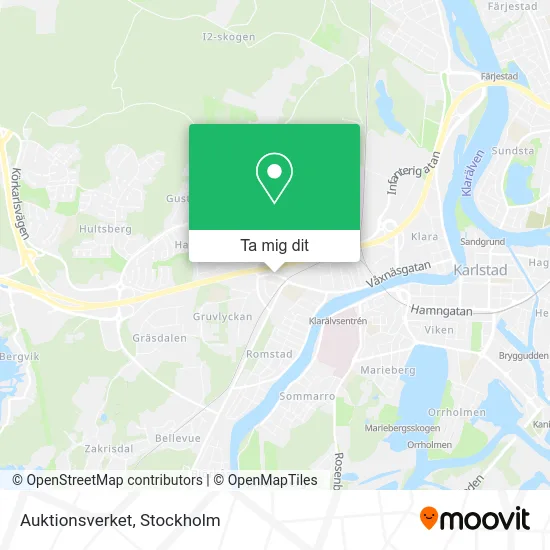 Auktionsverket karta