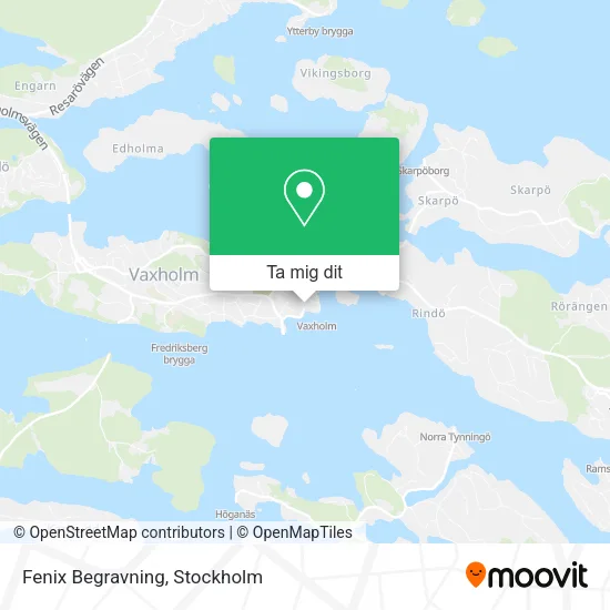 Fenix Begravning karta