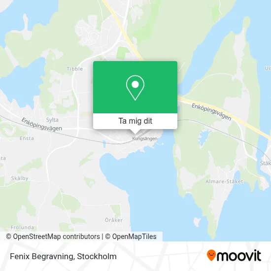 Fenix Begravning karta