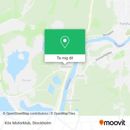 Kils Motorklub karta