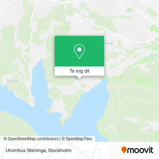 Utomhus Steninge karta