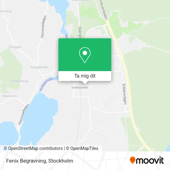 Fenix Begravning karta