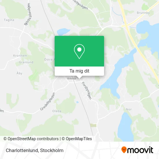 Charlottenlund karta
