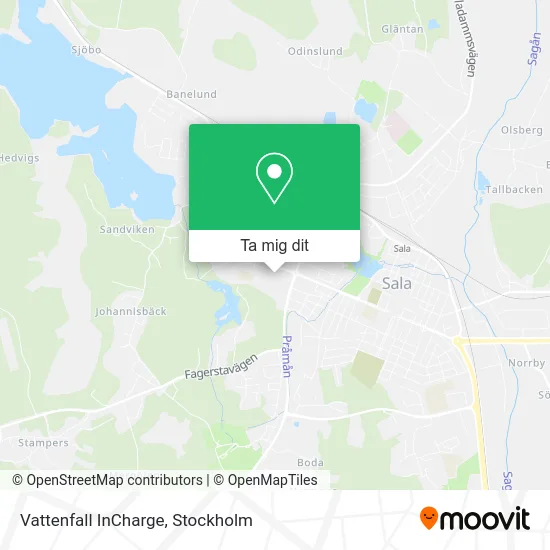 Vattenfall InCharge karta