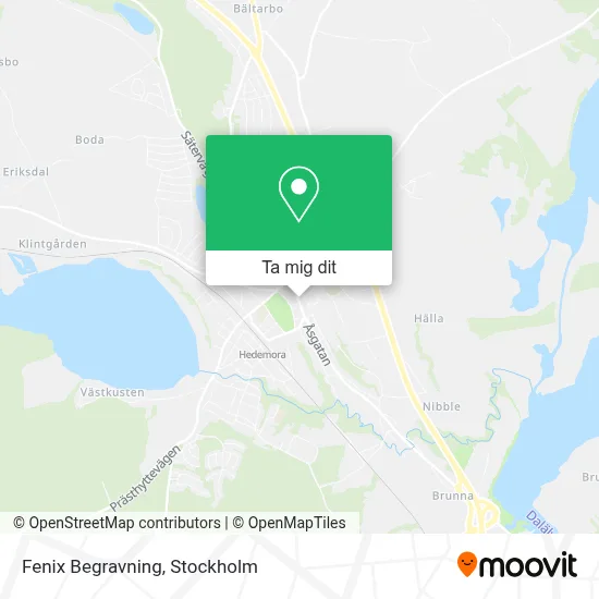 Fenix Begravning karta