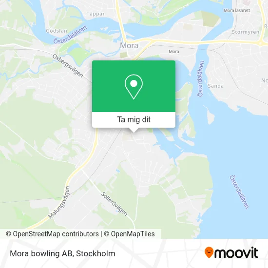 Mora bowling AB karta