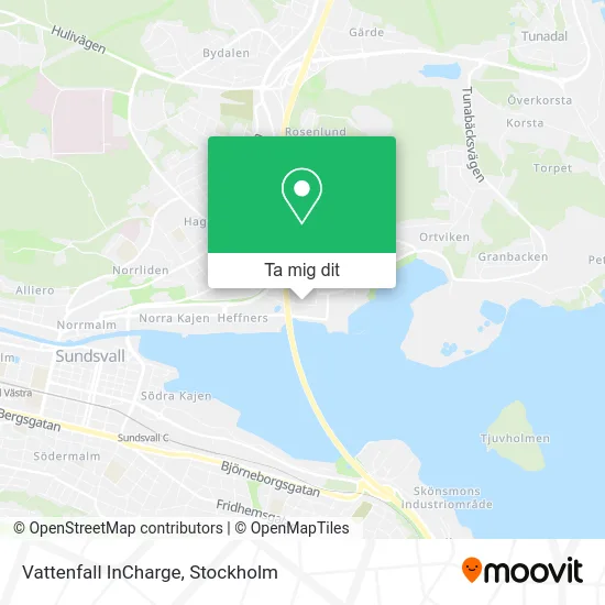 Vattenfall InCharge karta