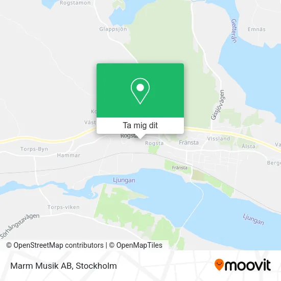 Marm Musik AB karta
