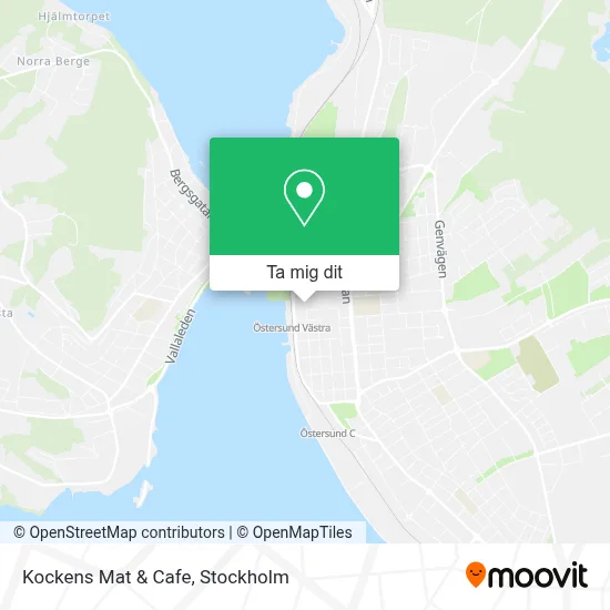 Kockens Mat & Cafe karta