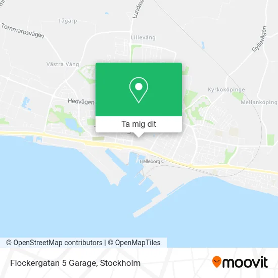 Flockergatan 5 Garage karta