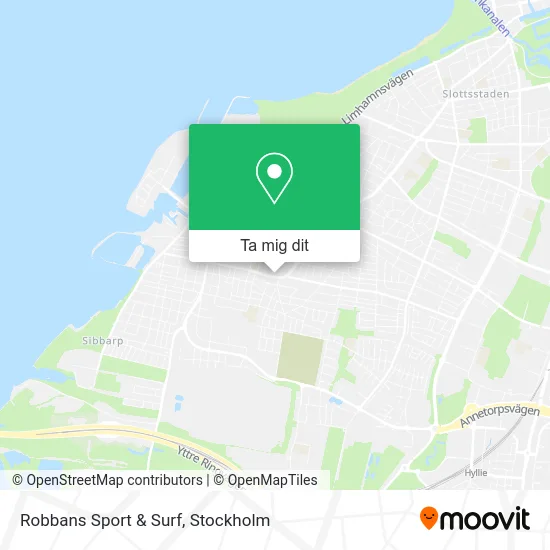 Robbans Sport & Surf karta