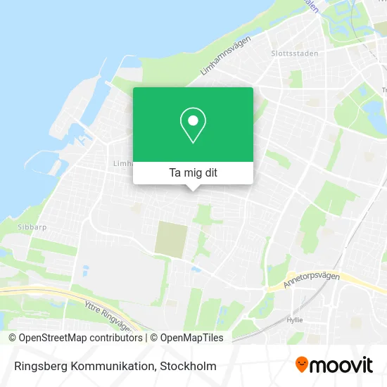 Ringsberg Kommunikation karta