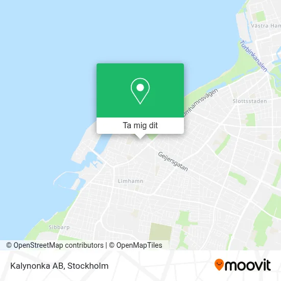 Kalynonka AB karta