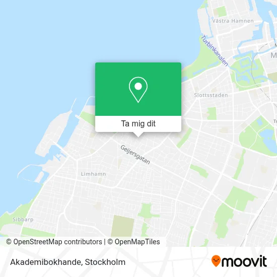 Akademibokhande karta