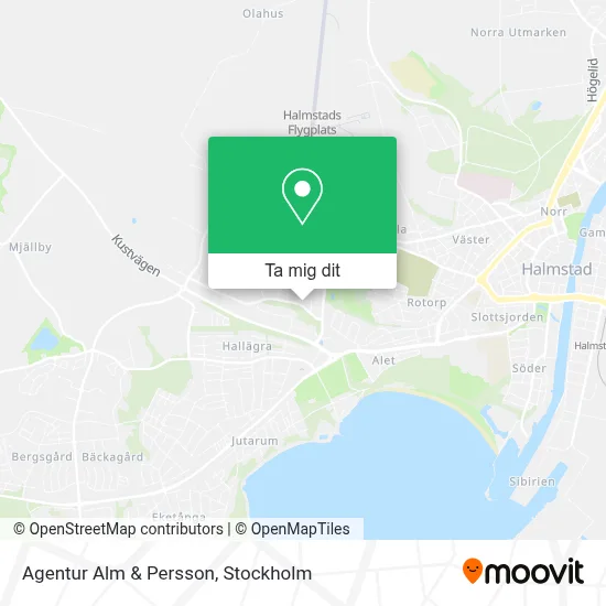 Agentur Alm & Persson karta