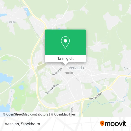 Vesslan karta
