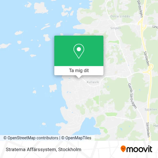 Stratema Affärssystem karta