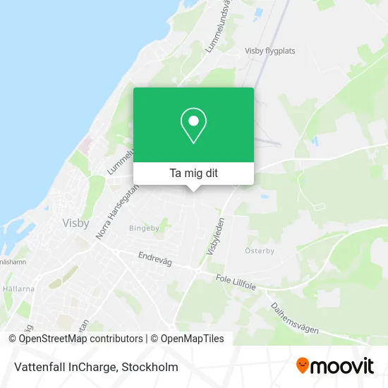 Vattenfall InCharge karta