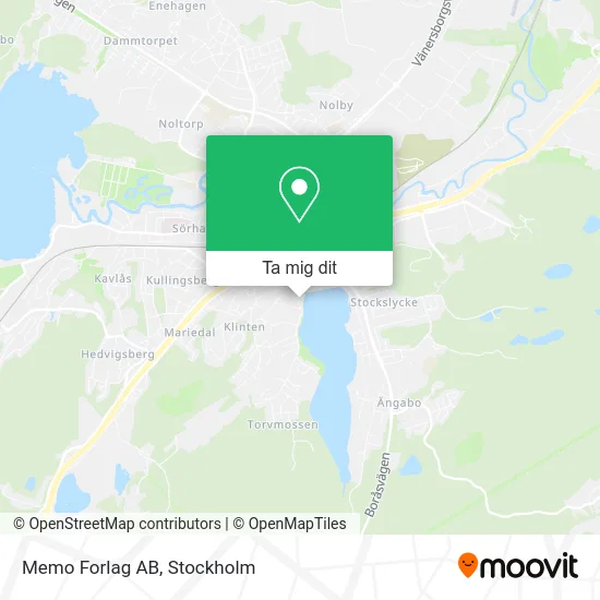 Memo Forlag AB karta