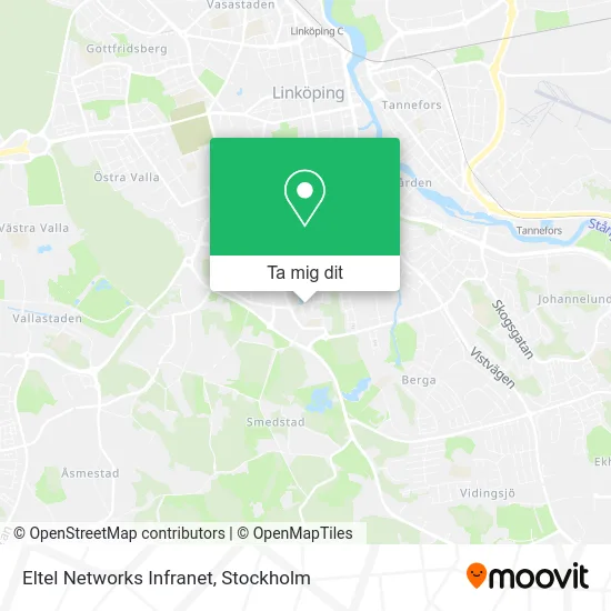 Eltel Networks Infranet karta