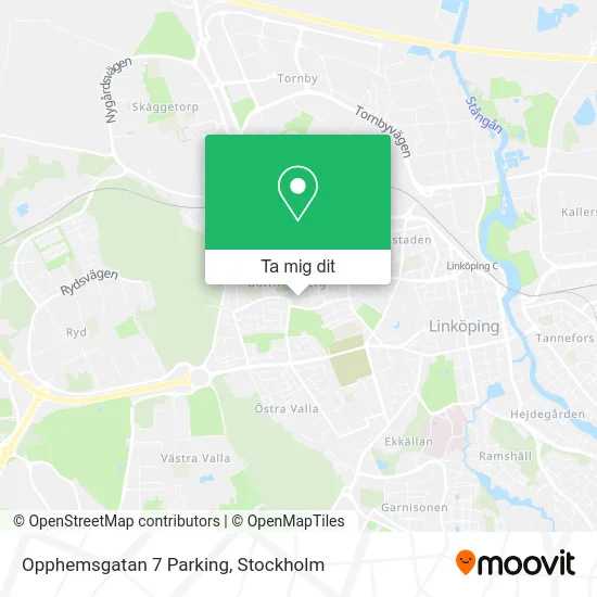 Opphemsgatan 7 Parking karta