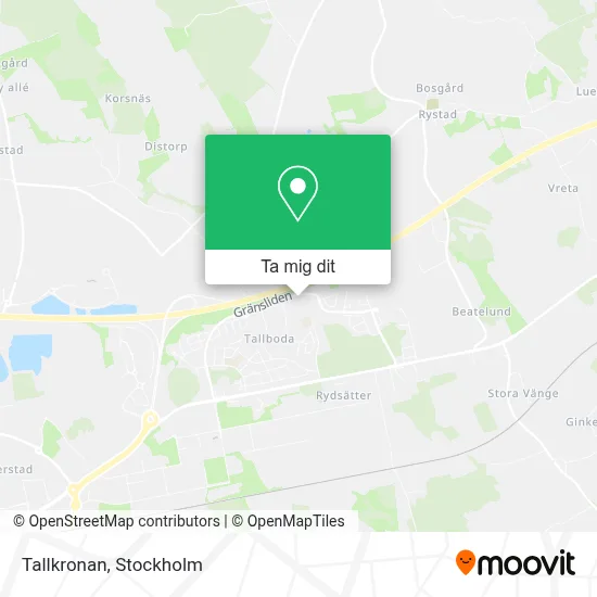 Tallkronan karta