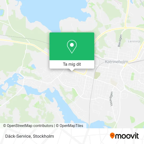 Däck-Service karta