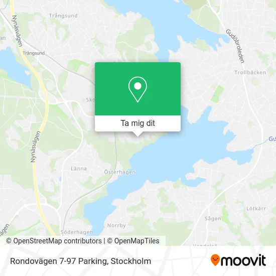 Rondovägen 7-97 Parking karta