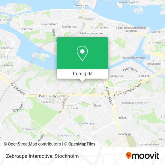 Zebraapa Interactive karta