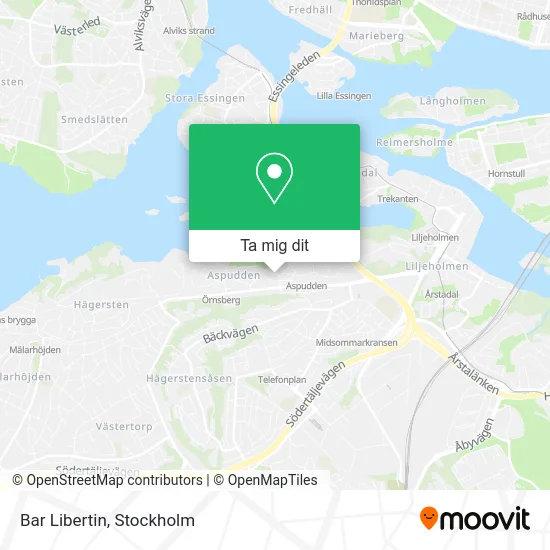 Bar Libertin karta