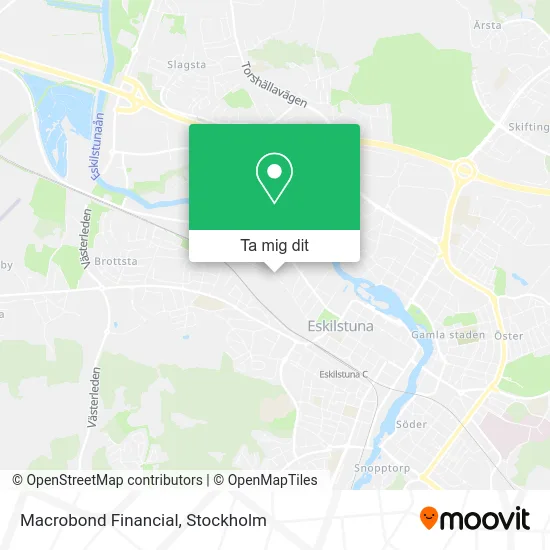 Macrobond Financial karta