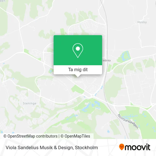 Viola Sandelius Musik & Design karta