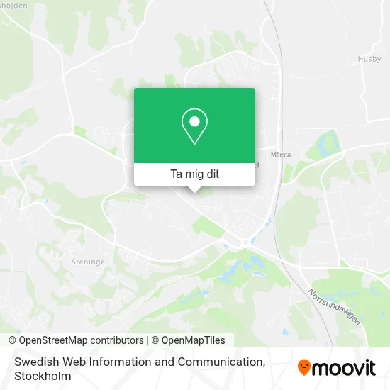 Swedish Web Information and Communication karta