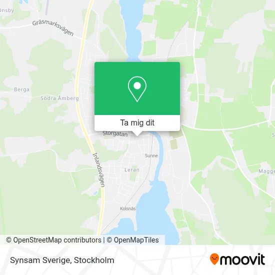 Synsam Sverige karta
