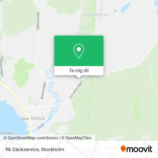 Rk Däckservice karta