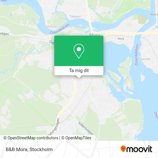B&B Mora karta