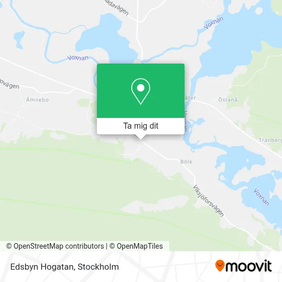 Edsbyn Hogatan karta