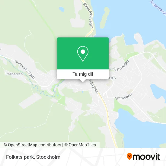 Folkets park karta