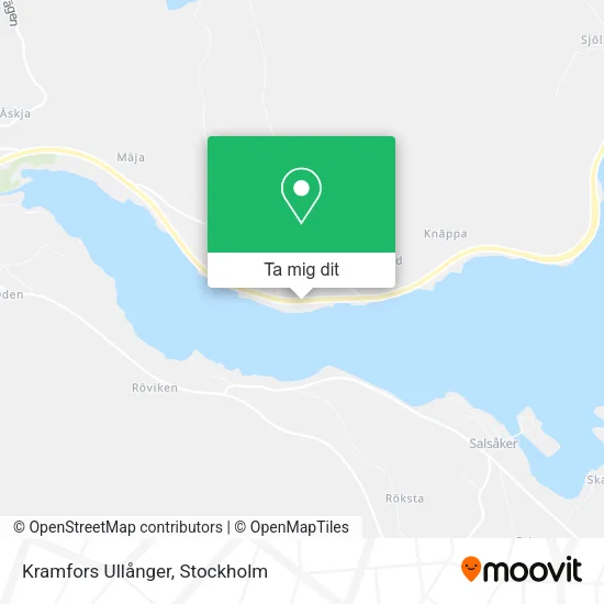 Kramfors Ullånger karta
