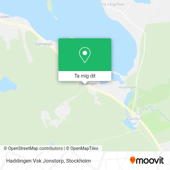 Haddingen Vsk Jonstorp karta