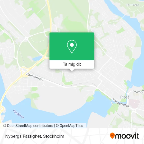 Nybergs Fastighet karta